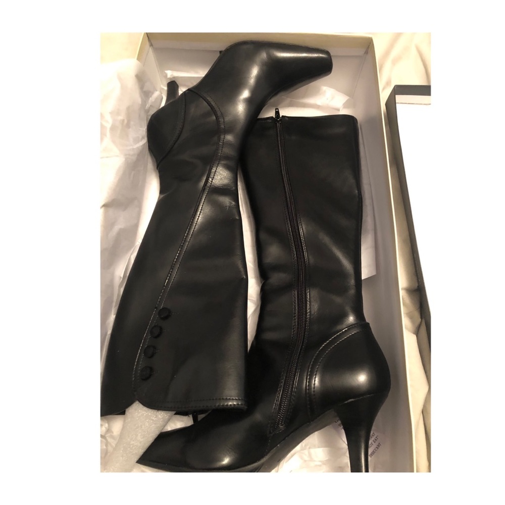 Liz Clairborne black tall boots